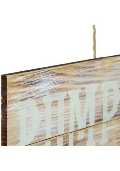 Gordon Companies 12 Inch Pumpkin Patch Fall Harvest Wooden Wall Sign -Bazaar stoe Belk 605