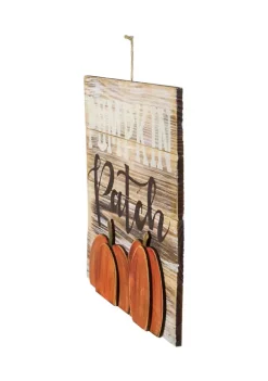 Gordon Companies 12 Inch Pumpkin Patch Fall Harvest Wooden Wall Sign -Bazaar stoe Belk 606