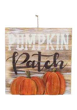 Gordon Companies 12 Inch Pumpkin Patch Fall Harvest Wooden Wall Sign -Bazaar stoe Belk 608