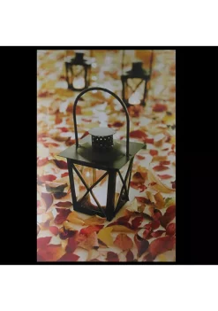 Gordon Companies LED Lighted Fall Foliage and Lanterns Canvas Wall Art 23.5 inch x 15.5 inch -Bazaar stoe Belk 620