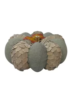 Gordon Companies 10 inch Green and Brown Autumn Harvest Tabletop Pumpkin -Bazaar stoe Belk 650