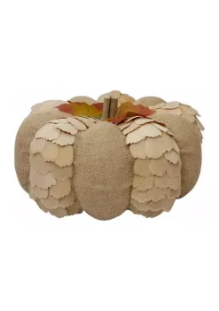 Gordon Companies 9 inch Brown Autumn Harvest Tabletop Pumpkin -Bazaar stoe Belk 690
