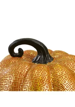Gordon Companies 7.5 inch Gold and Orange Textured Pumpkin Fall Decoration 9 Gordon Companies 7.5 inch Gold and Orange Textured Pumpkin Fall Decoration -Bazaar stoe Belk 720