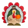 Gordon Companies 9.75 Inch Wooden Turkey with Pumpkin Thanksgiving Decoration 1 Gordon Companies 9.75 Inch Wooden Turkey with Pumpkin Thanksgiving Decoration -Bazaar stoe Belk 755