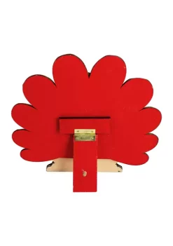 Gordon Companies 9.75 Inch Wooden Turkey with Pumpkin Thanksgiving Decoration -Bazaar stoe Belk 757