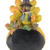 Gordon Companies 8.25 inch Autumn Harvest Thanksgiving Turkey Chalkboard Decorative Table Top Figurine -Bazaar stoe Belk 772