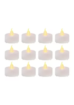 Bazaar Battery Powered Tealights - Set of 12