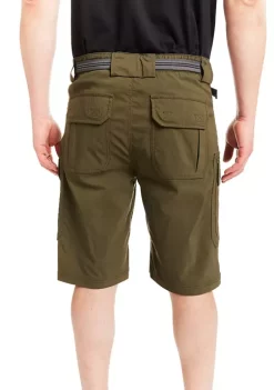 Smith's Workwear Belted Stretch Gusset Work Short -Bazaar stoe Belk 819