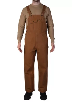 Smith's Workwear Men's Duck Canvas Bib Overalls -Bazaar stoe Belk 853