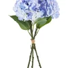 Bazaar Elements 18" Plastic Blue Hydrangea Faux Florals - Set of 3 -Bazaar stoe Belk 87
