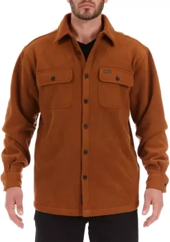 Smith's Workwear Sherpa Lined Fleece Shirt Jacket 13 Smith's Workwear Sherpa Lined Fleece Shirt Jacket -Bazaar stoe Belk 895