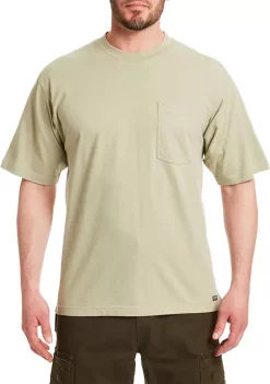 Smith's Workwear Cotton Crew Neck Tee with Extended Tail -Bazaar stoe Belk 899