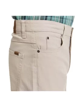 Smith's Workwear Men's 5 Pocket Canvas Stretch Pants -Bazaar stoe Belk 910