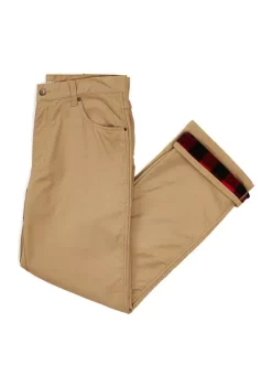 Smith's Workwear Print Fleece Lined 5 Pocket Canvas Pants -Bazaar stoe Belk 929