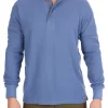 Smith's Workwear Extended Tail Mini-Thermal Knit Henley Pullover with Gusset -Bazaar stoe Belk 941