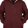 Smith's Workwear Sherpa Lined Hooded Thermal Shirt Jacket -Bazaar stoe Belk 960